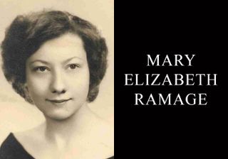 Mary Elizabeth Ramage, 84