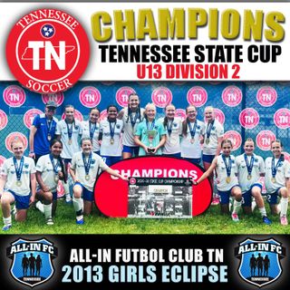 McMinnville Girls Help All-In FC Win Tennessee State Cup Championship
