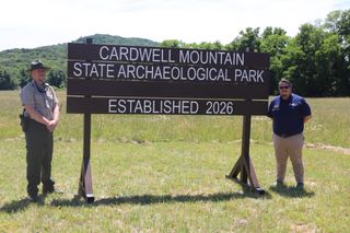 Cardwell Mountain State Archaeological Park unveiled
