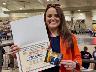 Jones returns home to lead Lady Pioneer wrestling