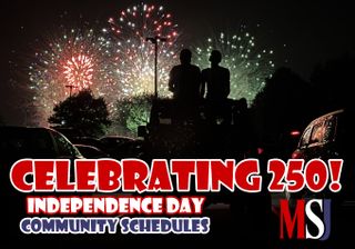 Independence Day Community Schedule