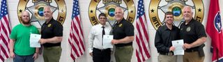 Cumberland County Sheriff’s Office Welcomes 3 New Officers