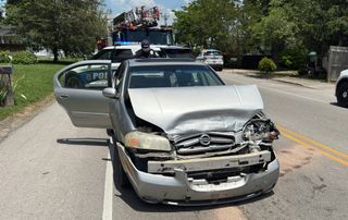 Three reportedly injured, one cited in Clark Blvd. crash