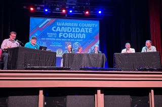 Park crowd hears from candidates across ballot