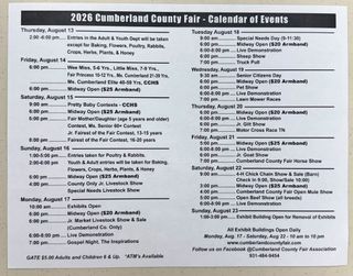 WIN WITH MAIN STREET MEDIA AT THE 2026 CUMBERLAND COUNTY FAIR!