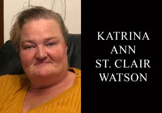 Katrina Ann St Clair Watson, 56