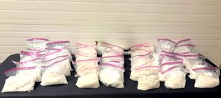 Bust uncovers 99 pounds of meth