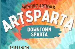 Art takes a walk through downtown Sparta