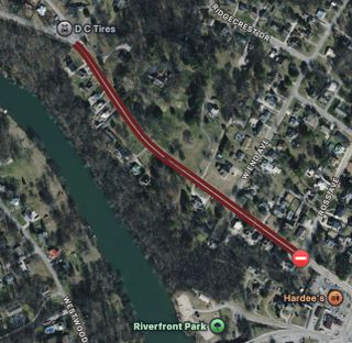W. Main St. closed for repairs