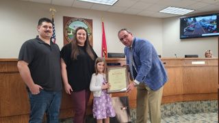 Nellie Kerley Honored as September Student of the Month by Mayor Crawford