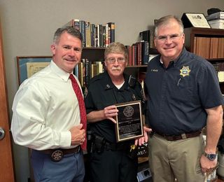 RCSO Correctional Officer Deputy Tommy "Red" Monday Retires