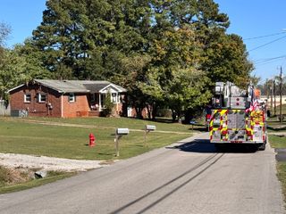 No injuries reported in Cherokee Dr. house fire