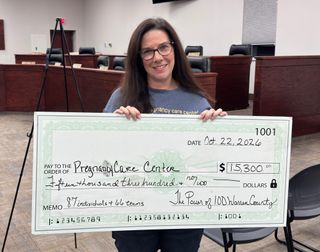 Power of 100 gives $15,300 to Pregnancy Care Center