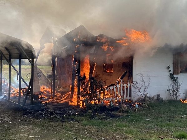 Fire strikes New Bildad home