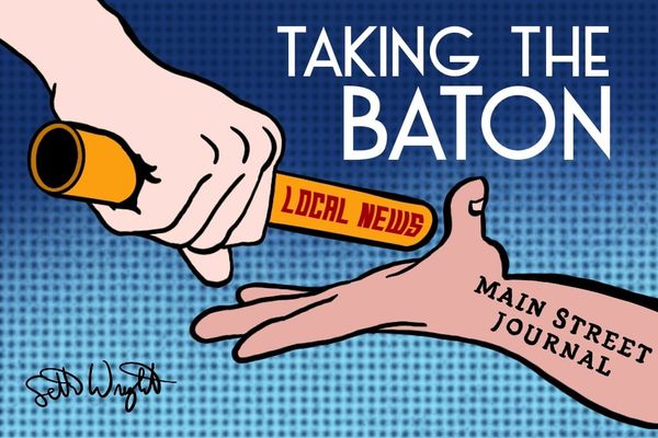 Cartoon work by Seth Wright