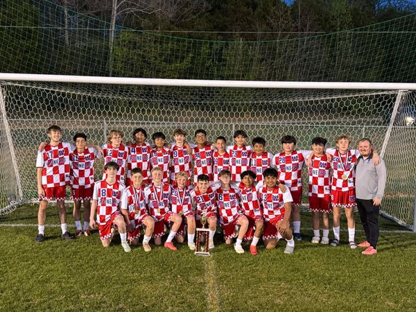 WCMS soccer wins title