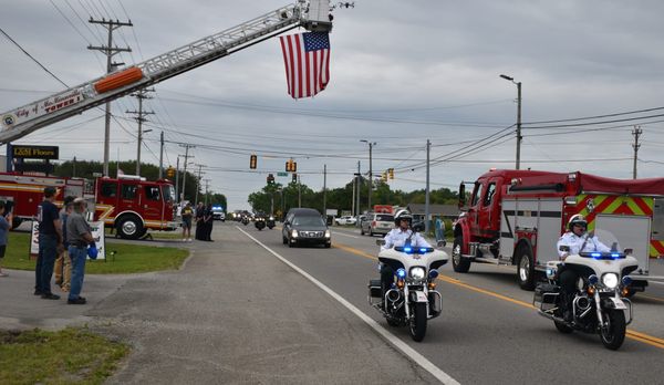 Community bids farewell to former Sheriff