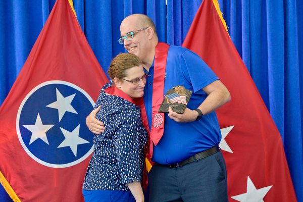 Bolding honored at MTSU for work as student veteran