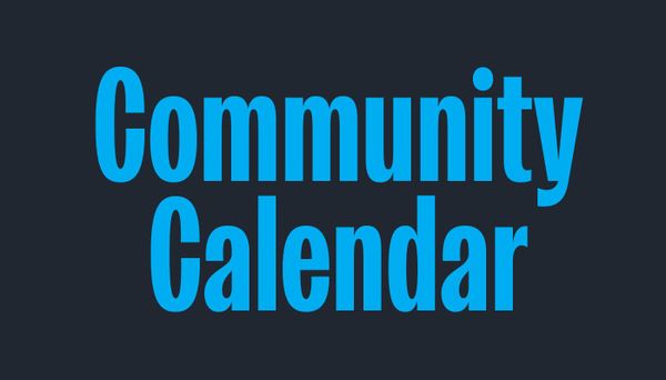Community Calendar for 6/20