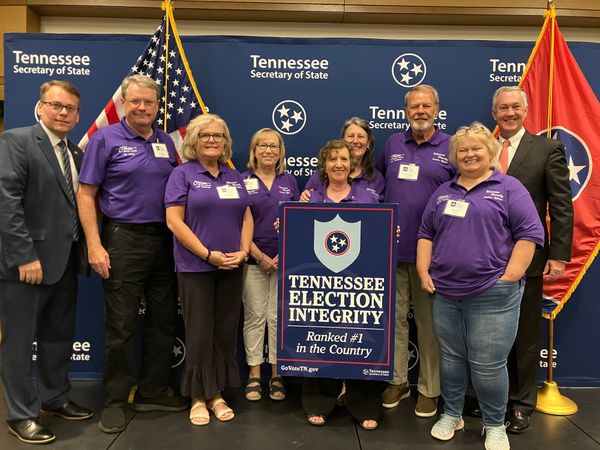 Tennessee tops in nation for election integrity