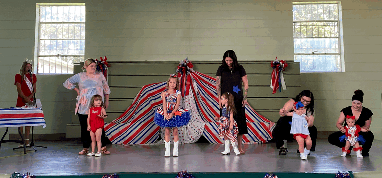 Red, white and pageants