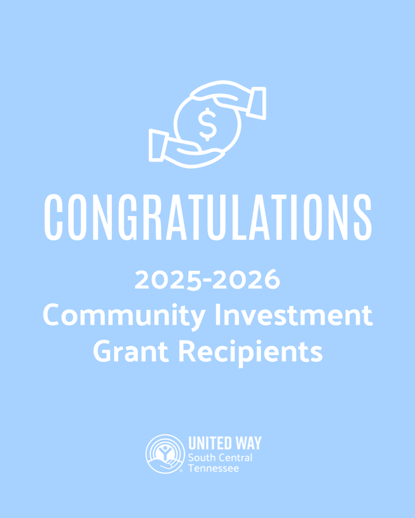 United Way of South Central Tennessee awards $685K in grants to local agencies