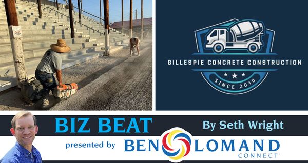 Paving his way to success