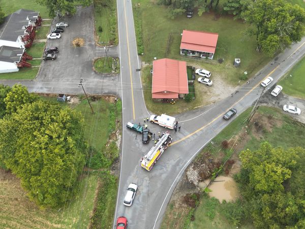 Wreck near fair injures four