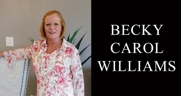 Becky Carol Williams, 54