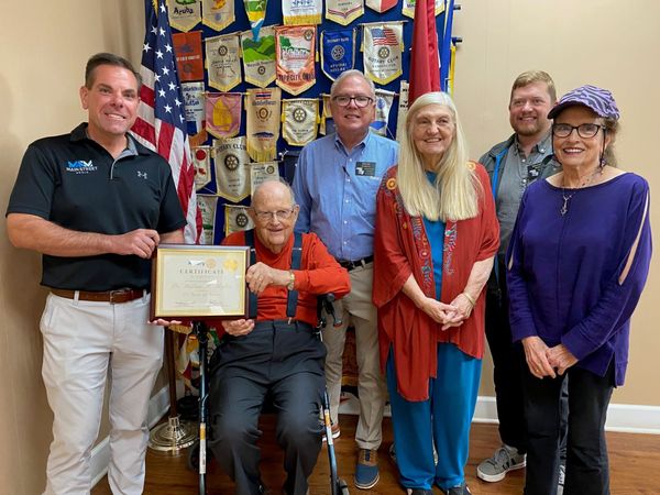 Bigbee honored for 60 years of Rotary service