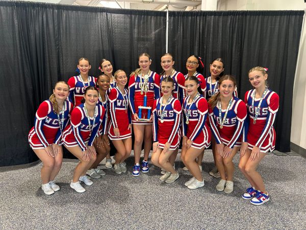 WCHS Cheer Team Earns Bid to Nationals