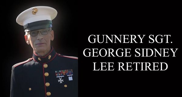 Gunery Sgt. George Sidney Lee Retired, 62