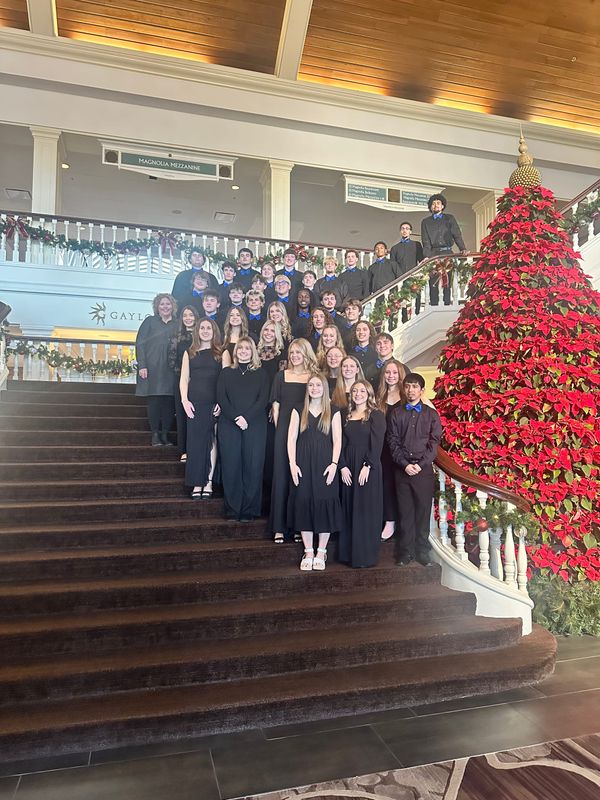 WCHS choir performs at school board convention