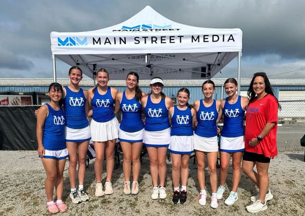 No. 8: WCHS girls tennis wins district