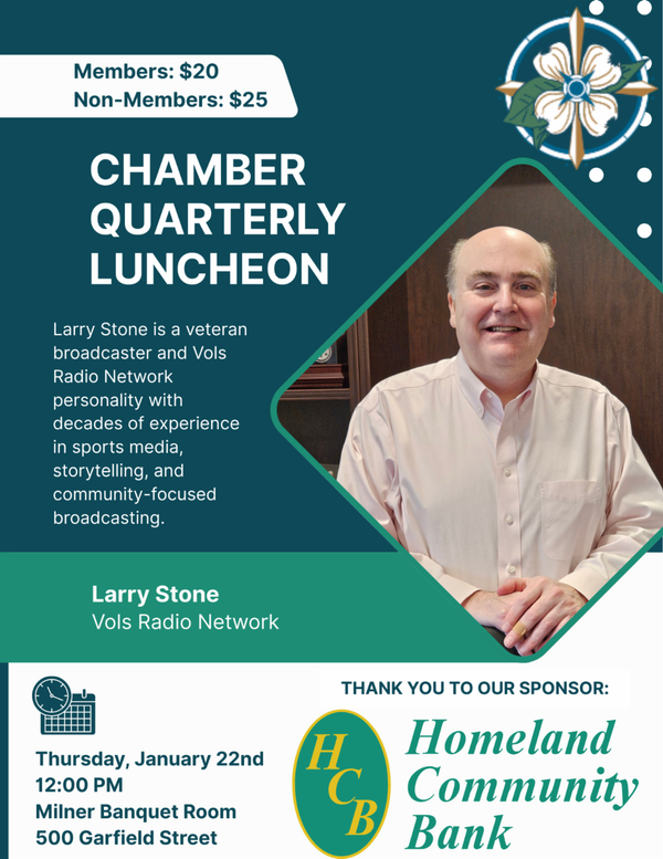 Stone to address Chamber luncheon