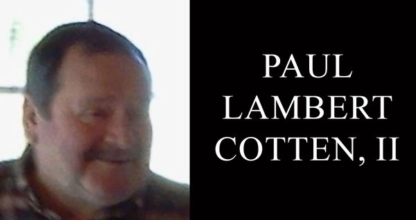 Paul Lambert Cotten, II, 73