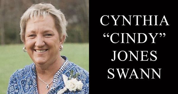 Cynthia 'Cindy' Jones Swann