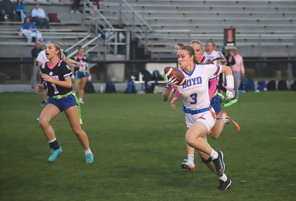 Lady Broncos split doubleheader