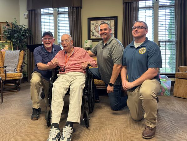 Charles Smith, 101, honored for WWII service