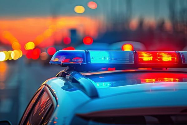 Two injured in midday wreck