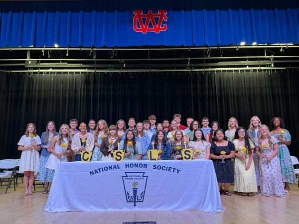 WCHS Students Inducted into National Honor Society