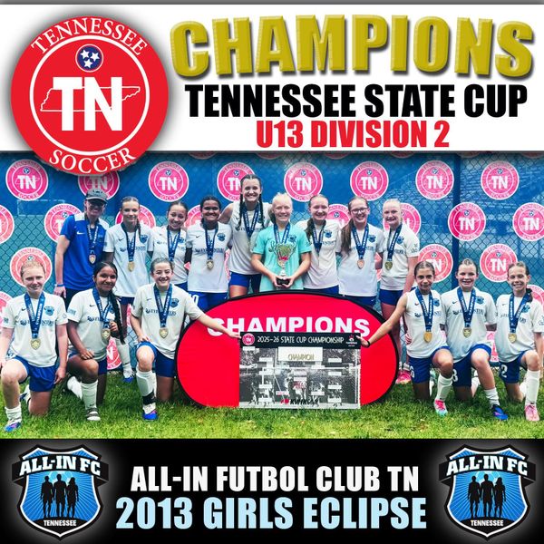 McMinnville Girls Help All-In FC Win Tennessee State Cup Championship