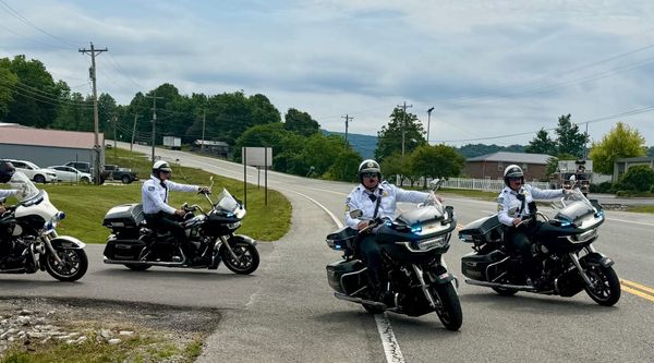 Blue Lights, Loud Pipes and a Big Cause in Sparta