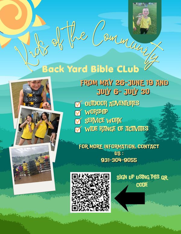 KOTC seeking supplies for Backyard Bible Club program
