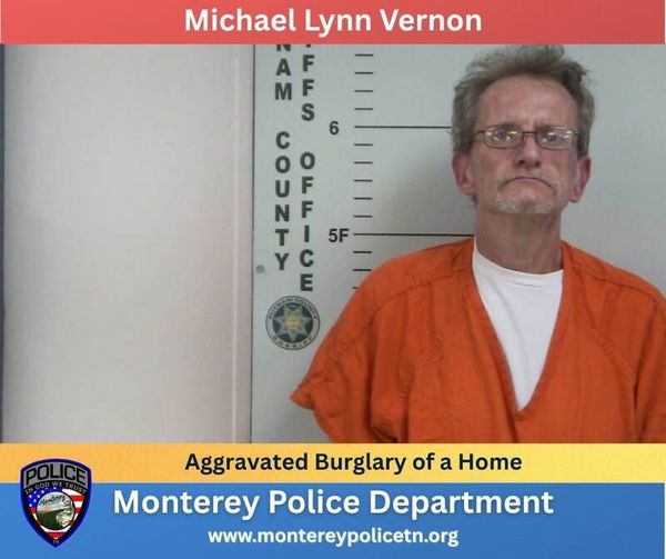 Monterey Burglary Suspect Captured in Cumberland County