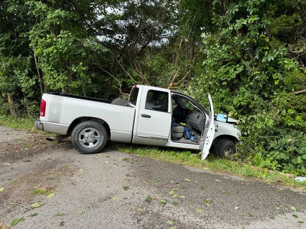 Wreck blocks Francis Ferry Rd.