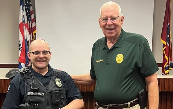 Medal of Valor Awarded to Crossville Police Officer Jacob Zimmerman