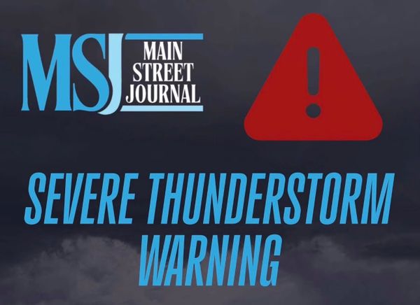 Severe Thunderstorm Warning issued