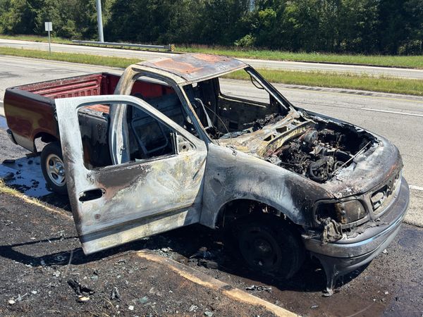 Ford goes up in flames
