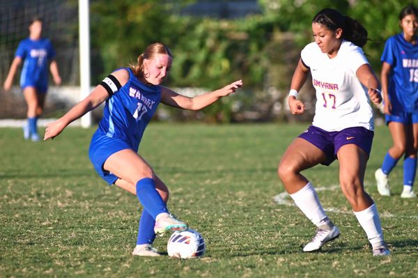 Bratcher hat trick fuels Lady Pioneers past Falcons